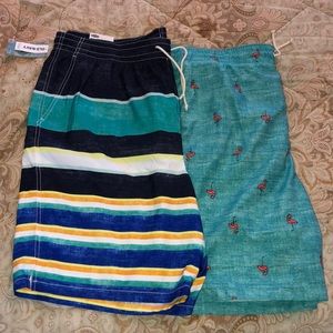 🏖Bundle of men’s Old Navy swim trunks, XXL🌊